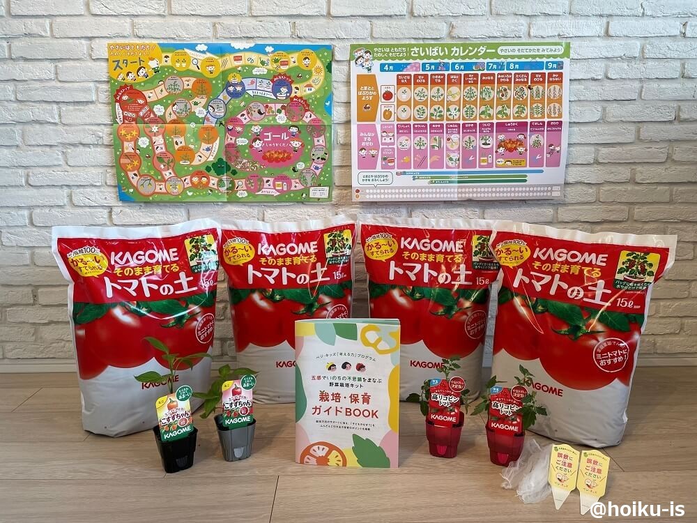 カゴメの野菜栽培キット商品画像