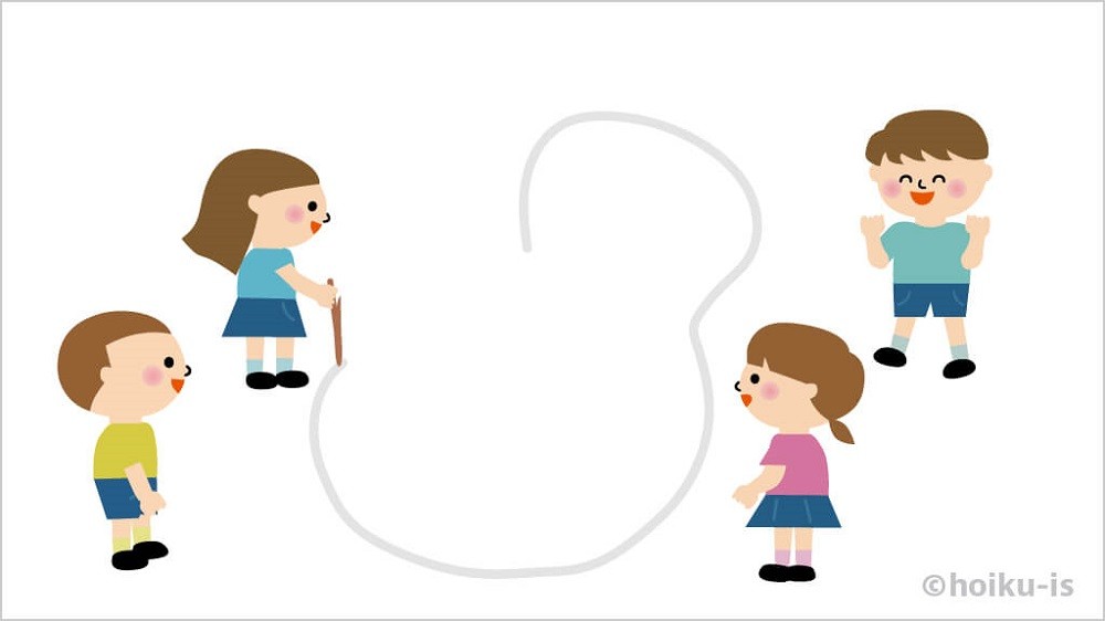 「ひょうたん鬼」の遊び方イラスト解説①