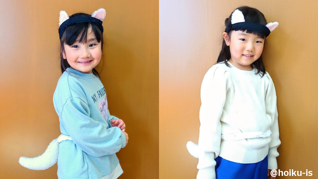 ワンちゃんになれるセット着用