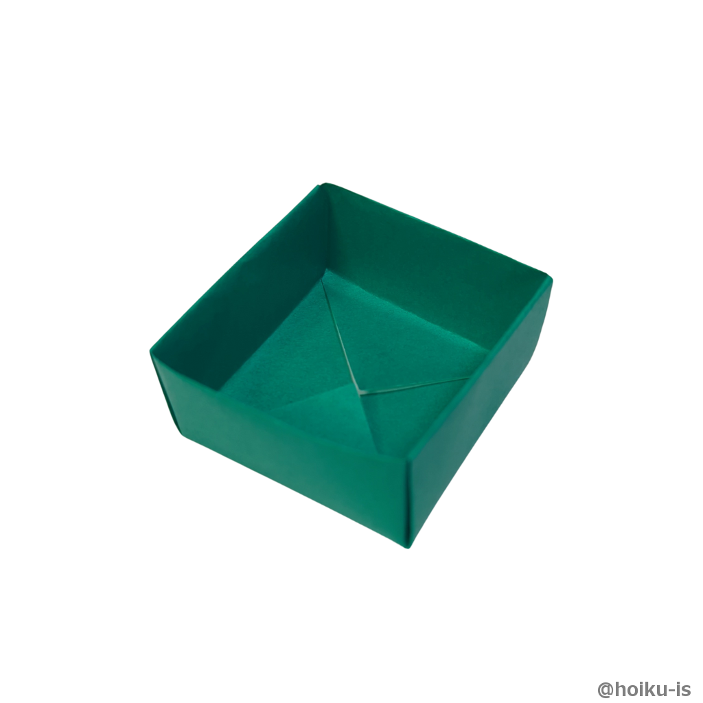 かたちを整えたら完成