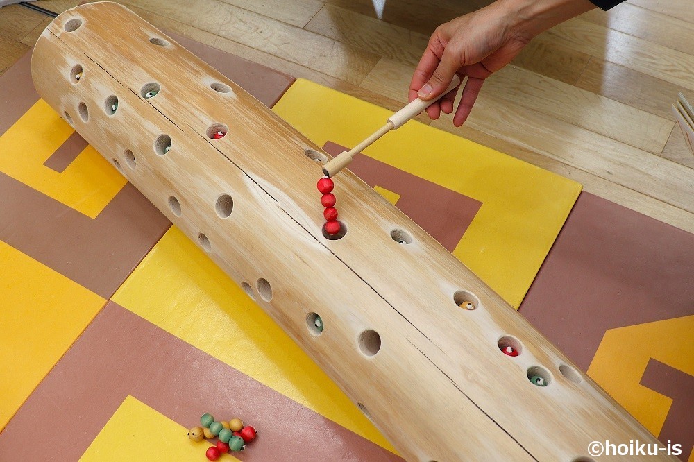 東京おもちゃ美術館に展示されていた木のおもちゃ