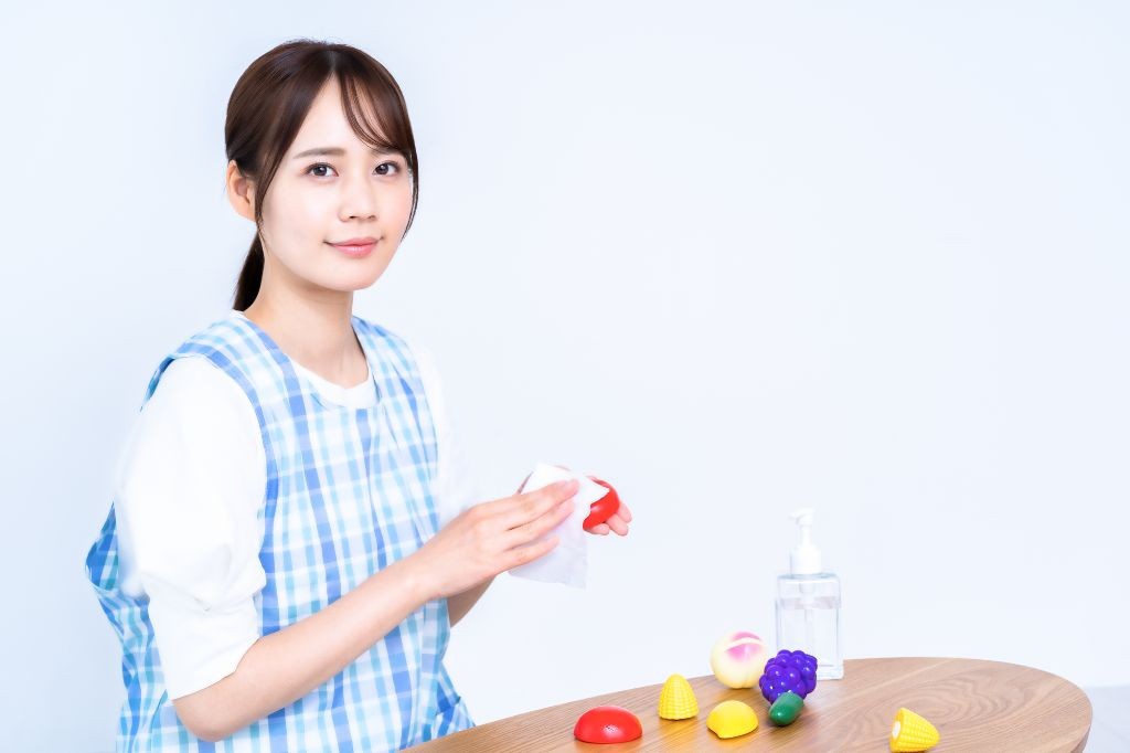 おもちゃの消毒、負担になっていませんか？