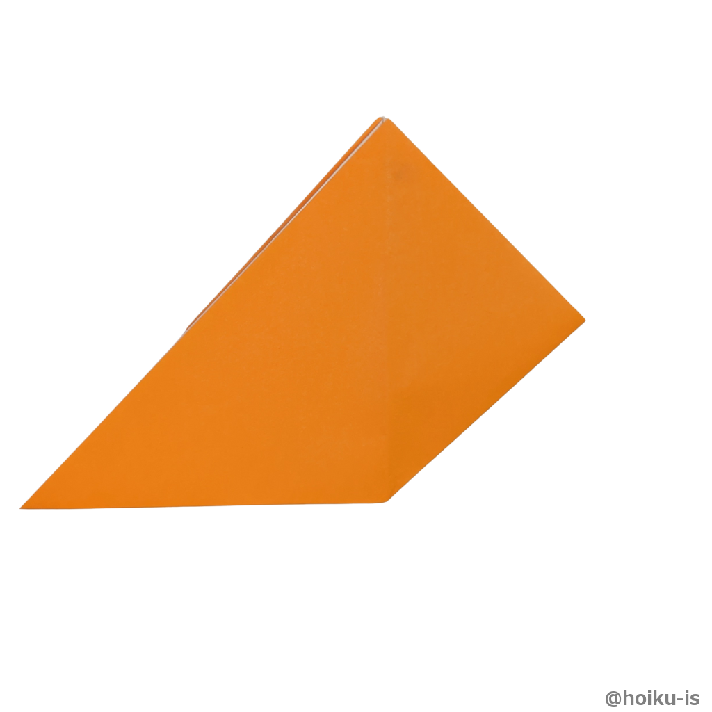 裏返して③と同じように折る