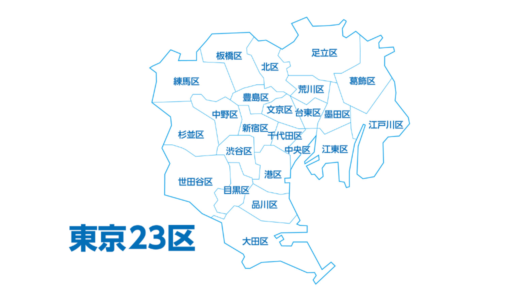 東京23区